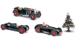 Busch - 3er Set: Weihnachts-Sonder-Set, schwarz, 1:87, Clearance