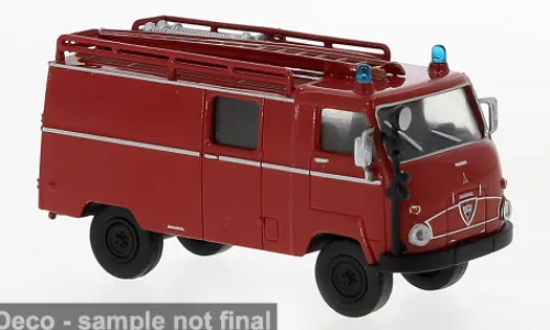 Brekina Faun F 24 LF 8, rot/schwarz, 1962, 1:87, Clearance