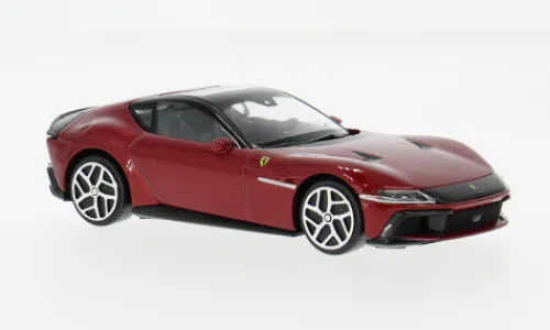 Bburago Ferrari 12 Cilindri, rot/schwarz, 1:43, Discount