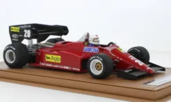 Tecnomodel Ferrari 126 C4-M2, Formel 1, GP Europa, 1984, #28, R.Arnoux, 1:18, Best