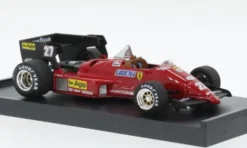 Brumm Ferrari 126C4 turbo, Formel 1, GP Belgien, 1984, #27, M.Alboreto, 1:43,