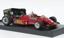 Brumm Ferrari 126C4 turbo, Formel 1, GP Belgien, 1984, #28, R.Arnoux, 1:43,