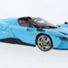 Bburago Ferrari Daytona SP3, hellblau/schwarz, 1:18,