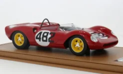 Tecnomodel Ferrari 206 Dino SP, International Hill Climb, Cesana - Sestriere, 1965, Scuderia SEFAC, #48, L.Scarfiotti, 1:18, Best