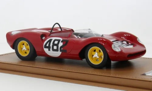 Tecnomodel Ferrari 206 Dino SP, International Hill Climb, Cesana - Sestriere, 1965, Scuderia SEFAC, #48, L.Scarfiotti, 1:18, Best