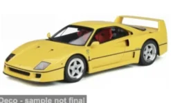 Maisto Ferrari F40, gelb, 1995, 1:64,