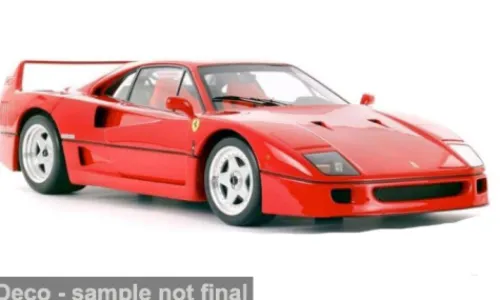Bburago Ferrari F40, rot, 1:18, Best