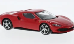 Bburago Ferrari 296 GTB, rot, 1:43, Clearance