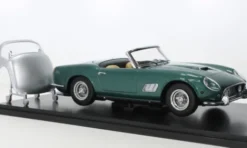 KK Scale Ferrari 250 GT California Spyder, grün/silber, 1960, 1:18, Best