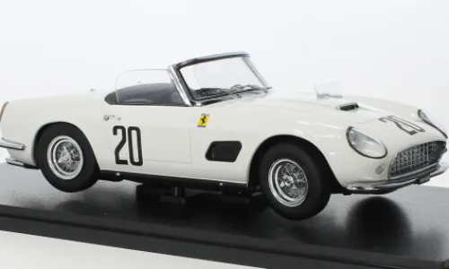 KK Scale Ferrari 250 GT California Spyder, 24h Le Mans, 1960, N.A.R.T., #20, J.Schlesser/W.Sturgis, 1:18, Clearance