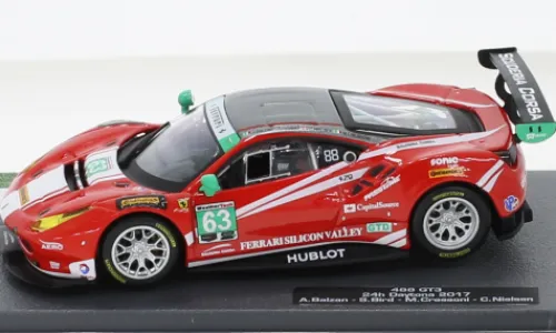 SpecialC.-125 Ferrari 488 GT3, 24h Daytona, 2017, #63, A.Balzan/S.Bird, 1:43, Discount