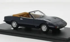 AutoCult / Masterpiece Ferrari 365 GT/4 Spider, dunkelblau, 1971, 1:43,