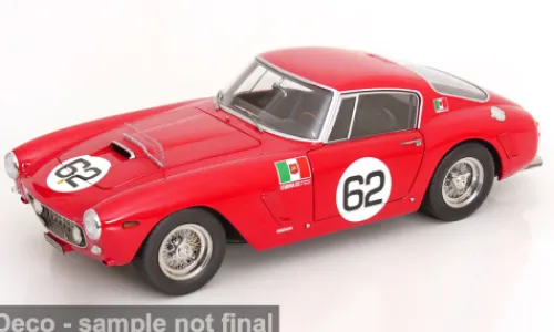 KK Scale Ferrari 250 GT SWB, Monza, 1960, #62, 1:12, Hot