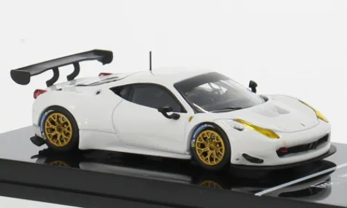 Tarmac Works Ferrari 458 Italia GT3, weiss, 1:64, Best