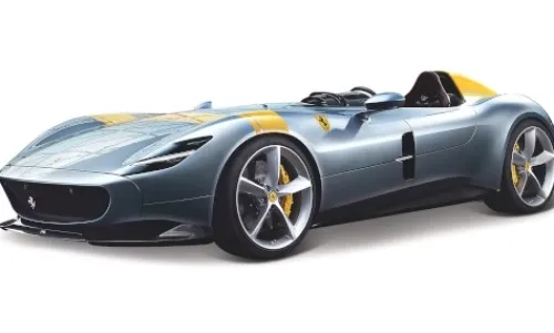 Bburago Ferrari Monza SP1, grau/gelb, 1:24, Discount