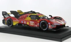 Bburago Ferrari 499P, 24h Le Mans, 2024, #50, A.Fuoco/N.Nielsen, 1:18, Clearance