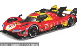 Bburago Ferrari 499P, 24h Le Mans, 2024, Ferrari AF Corse, #50, A.Fuoco/M.Molina, 1:24, Outlet