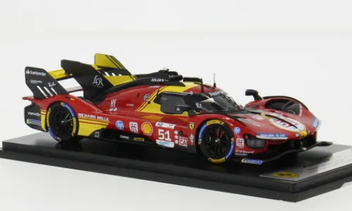 Look Smart Ferrari 499P, 24h Le Mans, 2024, Ferrari AF Corse, #51, A.Pier Guidi/J.Calado, 1:43, New