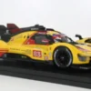 Bburago Ferrari 499P, 24h Le Mans, 2024, #83, R.Kubica/Y.Ye, 1:18, Hot