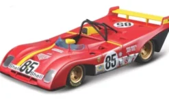 Bburago Ferrari 312 P, 6h Watkins Glen, 1972, Scuderia Ferrari, #85, M. Andretti/J.Ickx, 1:43, Outlet