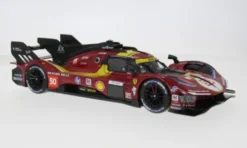 Bburago Ferrari 499P 3.0L TURBO V6, 24h Le Mans, 2025, #50, A.Fuoco/M.Molina, 1:18,