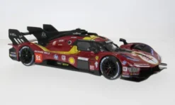 Bburago Ferrari 499P 3.0L TURBO V6, 24h Le Mans, 2025, #51, A.P.Guidi/A.Giovinazzi, 1:18, Sale