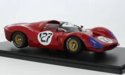 Werk83 Ferrari 330 P3 Spider, 24h Le Mans, 1966, N.A.R.T., #27, R.Ginther/P.Rodriguez, 1:18, Hot