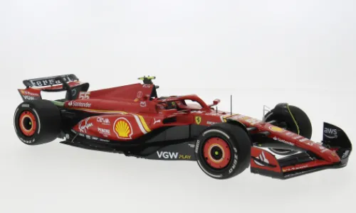 BBR Models Ferrari SF-24, Formel 1, GP Australien, 2024, Scuderia Ferrari, #55, C.Sainz Jr., 1:18, Clearance