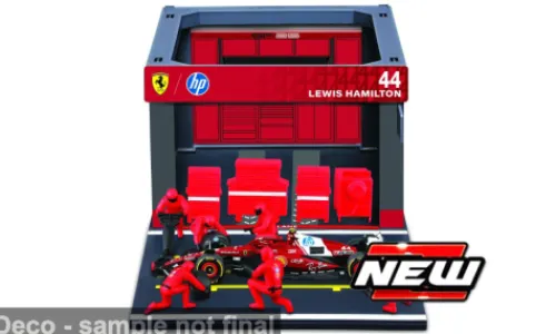 Bburago Ferrari SF-25, Formel 1, 2025, #44, L.Hamilton, 1:43, New