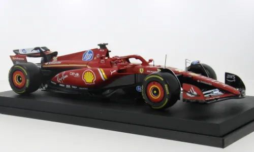 Bburago Ferrari SF-24, Formel 1, 2024, Scuderia Ferrari, #16, C.Leclerc, 1:18, New