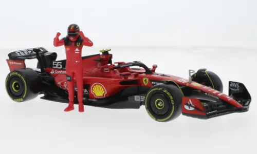 Bburago Ferrari SF-23, Formel 1, 2023, Scuderia Ferrari, #55, C.Sainz Jr., 1:24, Discount