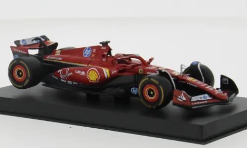 Bburago Ferrari SF-24, Formel 1, 2024, Scuderia Ferrari, #16, C.Leclerc, 1:43, Outlet