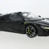 Bburago Ferrari SF90 Stradale, schwarz/weiss, 1:18, Hot