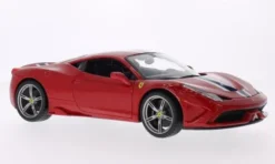 Bburago Ferrari 458 Speciale, rot, 1:18, Discount