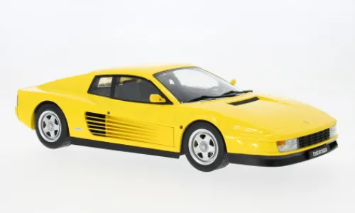 KK Scale Ferrari Testarossa, gelb, 1986, 1:18, Online