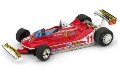Brumm Ferrari 312 T4, Formel 1, GP Italien, 1979, Scuderia Ferrari, #11, J.Scheckter, 1:43, New