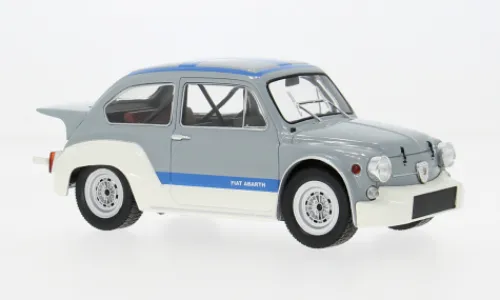 WhiteBox Fiat Abarth 1000 Gr.2, grau/blau, 1970, 1:24, New