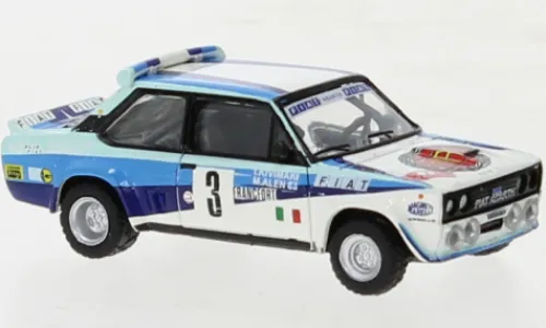 Brekina Fiat 131 Abarth, Monte Carlo, 1980, Fiat, #3, M.Alen, 1:87, New