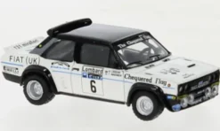 Brekina Fiat 131 Abarth, RAC Rally, 1977, Fiat UK, #6, T.Makinen, 1:87, Discount