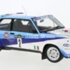 Kyosho Fiat 131 Abarth, Rallye Piancavallo, 1980, #2, A.Bettega/M.Perissinot, 1:18, Best