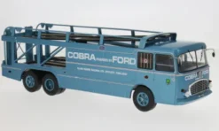 IXO Fiat Bartoletti 306/2 Renntransporter, blau, 1956, 1:43, Best