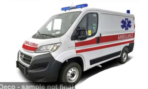 Bburago Fiat Ducato, Ambulance, 1:50, Best