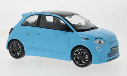 MCG Fiat 500e Abarth, hellblau, 2024, 1:18,