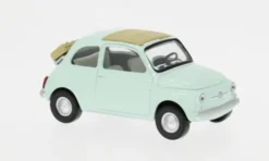 Norev Fiat 500 F, hellblau, 1965, 1:43, Discount