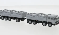Brekina Starline Fiat 691, grau/schwarz, 1970, 1:87,