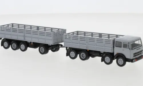 Brekina Starline Fiat 691, grau/schwarz, 1970, 1:87,