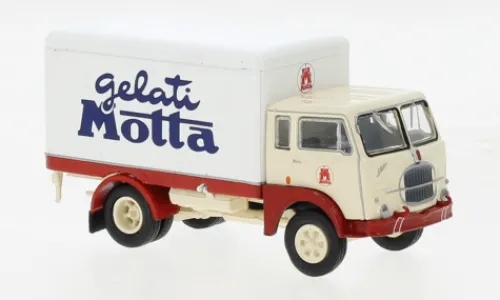 Brekina Starline Fiat 642 Koffer, 1962, Gelati Motta, 1:87, New