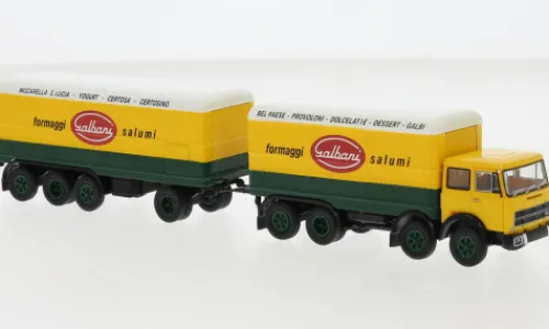 Brekina Starline Fiat 691 Millepiedi, 1970, Galbani, 1:87, Online