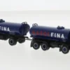 Brekina Starline Fiat 691 Millepiedi, 1970, Gasol Fina, 1:87, Clearance