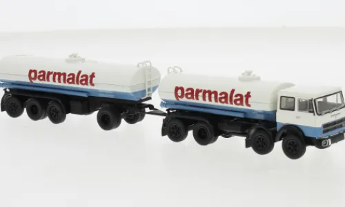 Brekina Starline Fiat 691 Millepiedi, 1970, Parmalat, 1:87, Hot